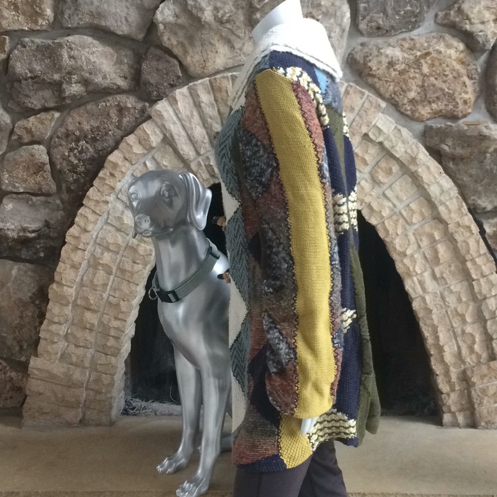 Anthropologie Charlie & Robin Patchwork Cardigan - Picture 3 of 8